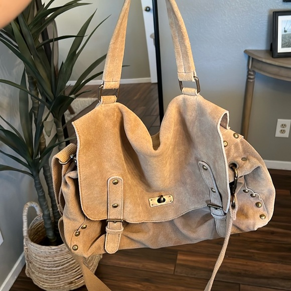 Free People Bags Free People Crossbody Suede Bagpurse Poshmark
